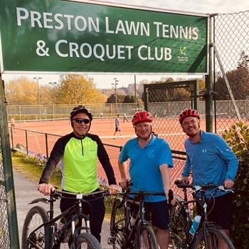 Gary Wareham (Preston Lawn Tennis Club & MHJ Team (Brady, Jake & Gary)